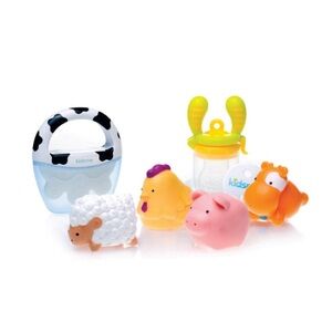 Farm Animal Bath Toy Set